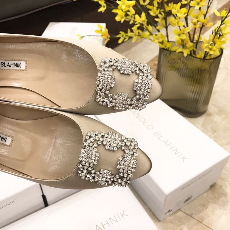 Manolo Blahnik flat shoes